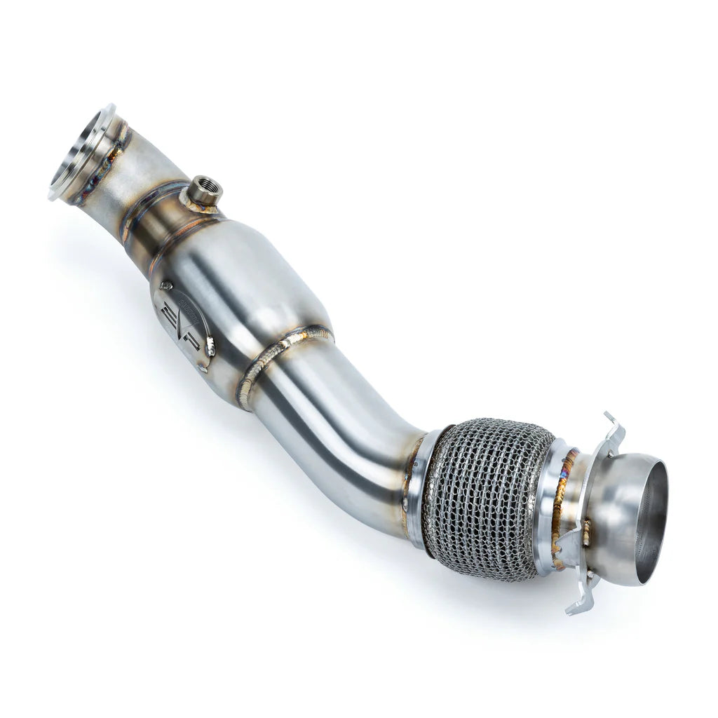 Racing 3 Inch Down Pipe with Bullet Muffler for Can-Am Maverick R