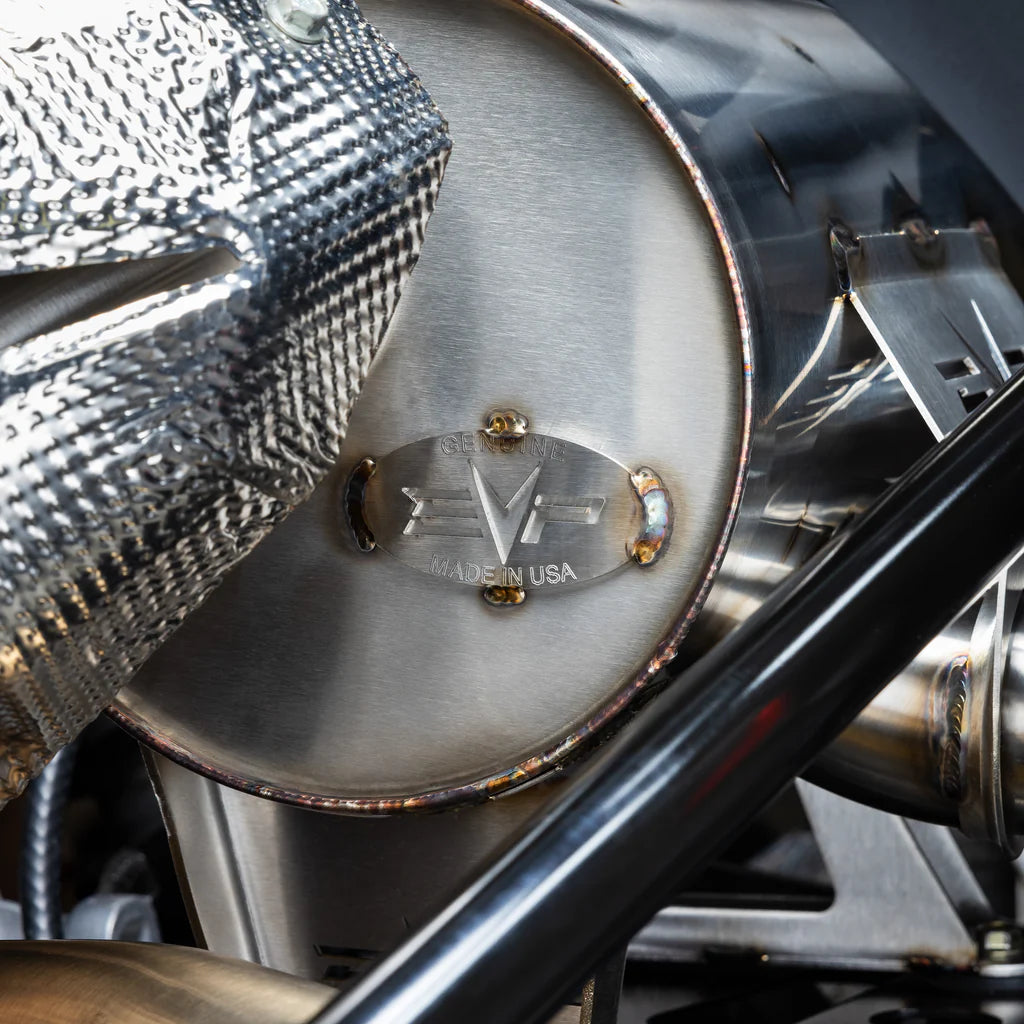 Racing Dynamic Twin Exit Muffler for Can-Am Maverick R