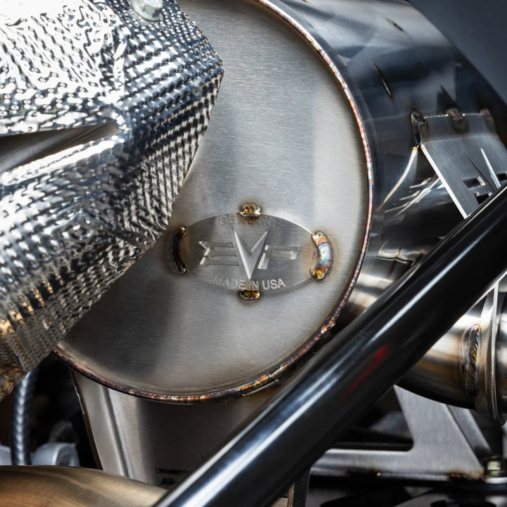 Racing Dynamic Twin Exit Muffler for Can-Am Maverick R