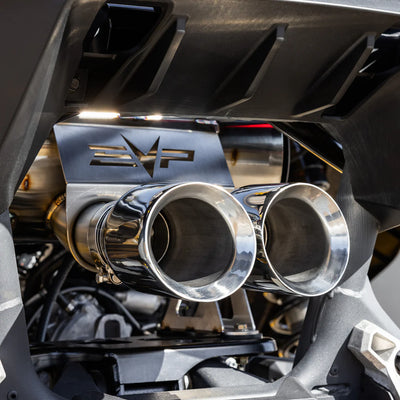 Racing Dynamic Twin Exit Muffler for Can-Am Maverick R