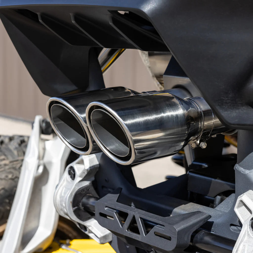 Racing Dynamic Twin Exit Muffler for Can-Am Maverick R