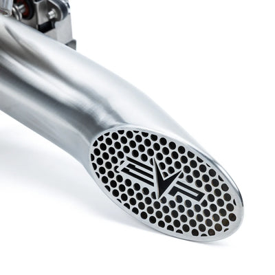 Racing Shocker Electric Side-Dump Down Pipe with Bullet Muffler for Can-Am Maverick R