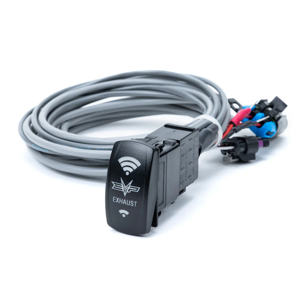 Racing Shocker Electric Side-Dump Down Pipe with Bullet Muffler for Can-Am Maverick R