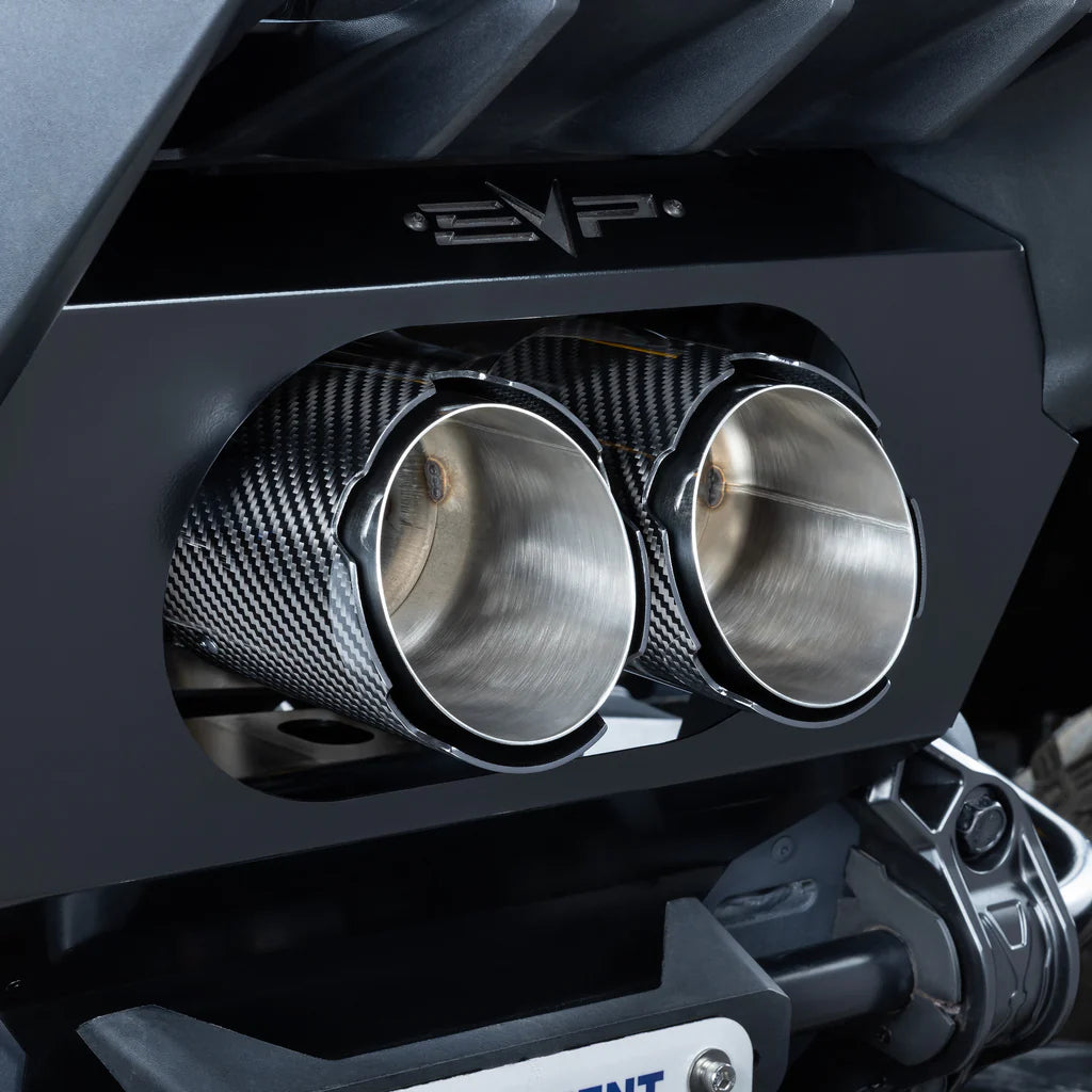 Racing Dynamic Twin Exit Muffler for Can-Am Maverick R