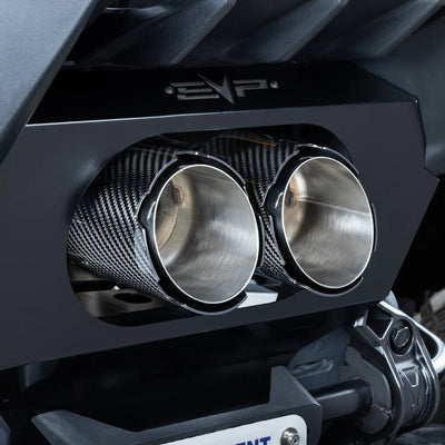 Racing Dynamic Twin Exit Muffler for Can-Am Maverick R