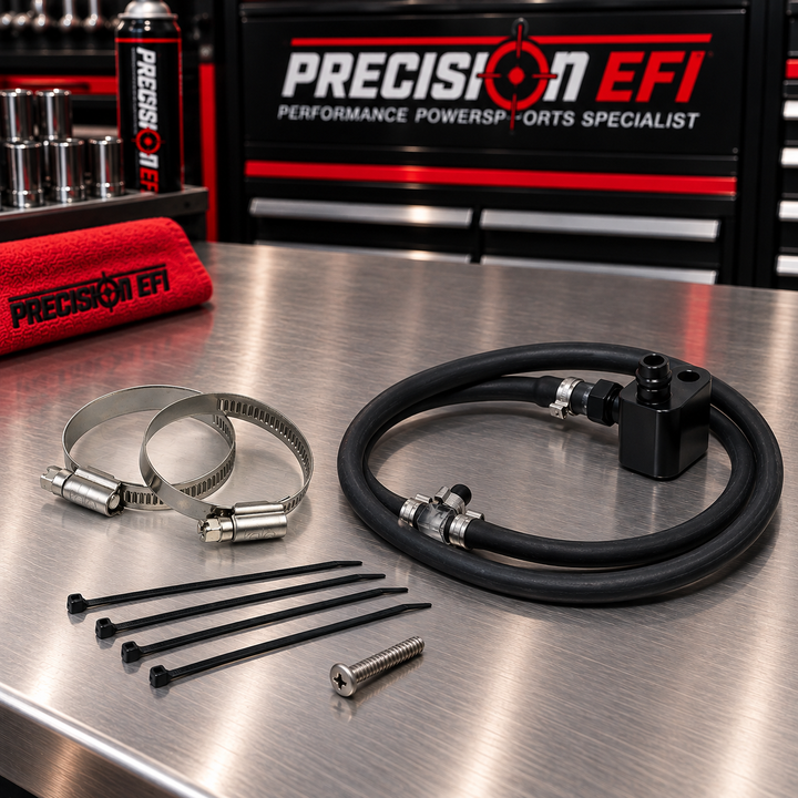 Reinforced Silicone Charge Tube Kit with Blow-Off Valve – 900 ACE Turbo / Turbo R