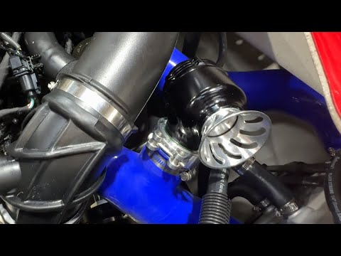 RIVA SEA-DOO 325 CHARGE TUBE KIT WITH TIAL 'QRJ BLOW-OFF VALVE