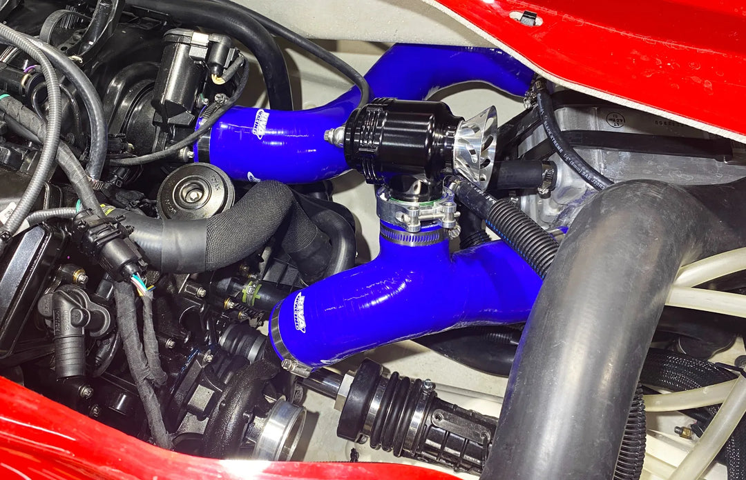 RIVA SEA-DOO 325 CHARGE TUBE KIT WITH TIAL 'QRJ BLOW-OFF VALVE