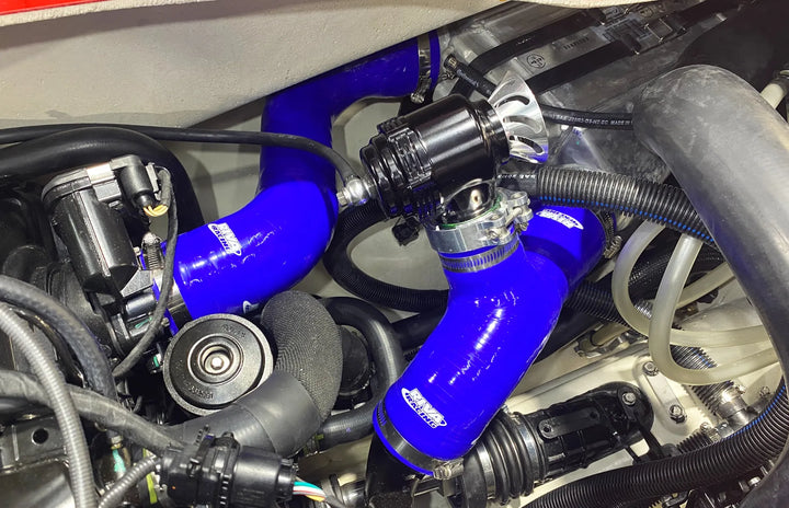 RIVA SEA-DOO 325 CHARGE TUBE KIT WITH TIAL 'QRJ BLOW-OFF VALVE