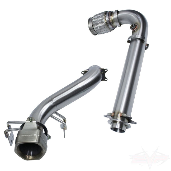 Can Am Maverick X3 Race Bypass Pipe & Muffler Bypass Straight Pipe - Precision EFI