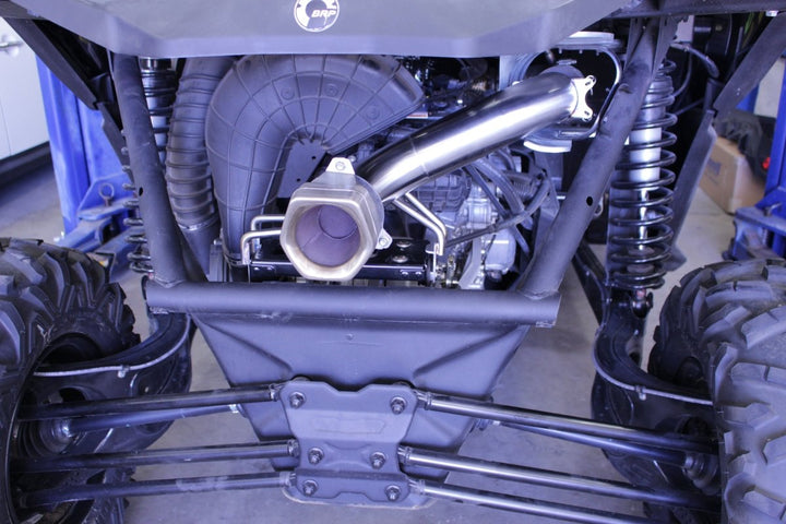 Can Am Maverick X3 Race Bypass Pipe & Muffler Bypass Straight Pipe - Precision EFI