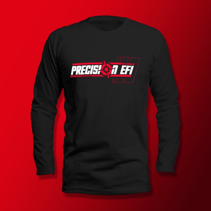 LONG SLEEVE SHIRT - PEFI LOGO STRIPE - Precision EFI