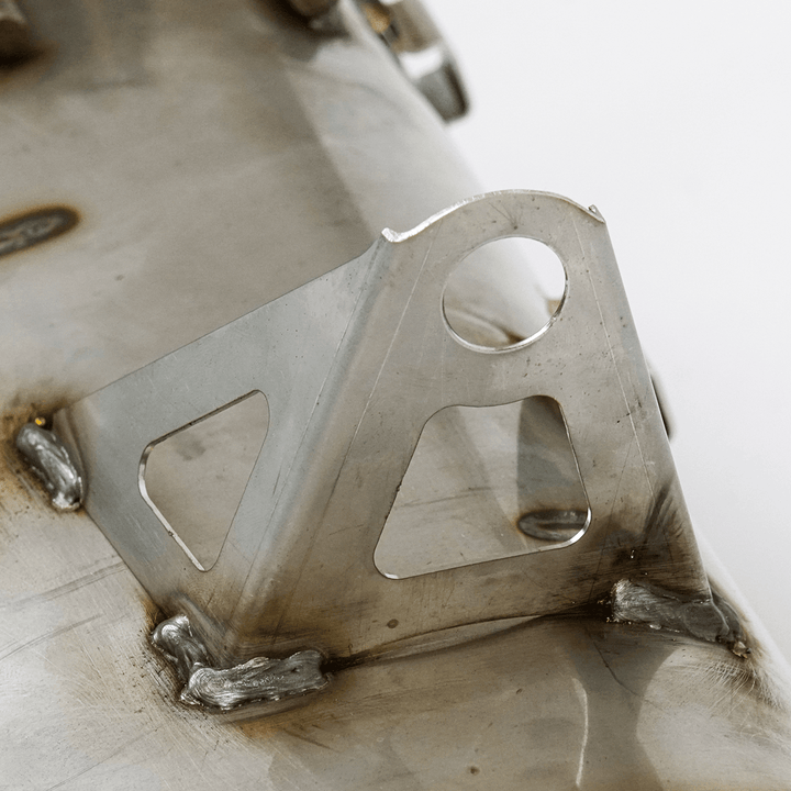 STAINLESS STEEL 2.5'' QUIET EXHAUST - 998 ENGINE - Precision EFI