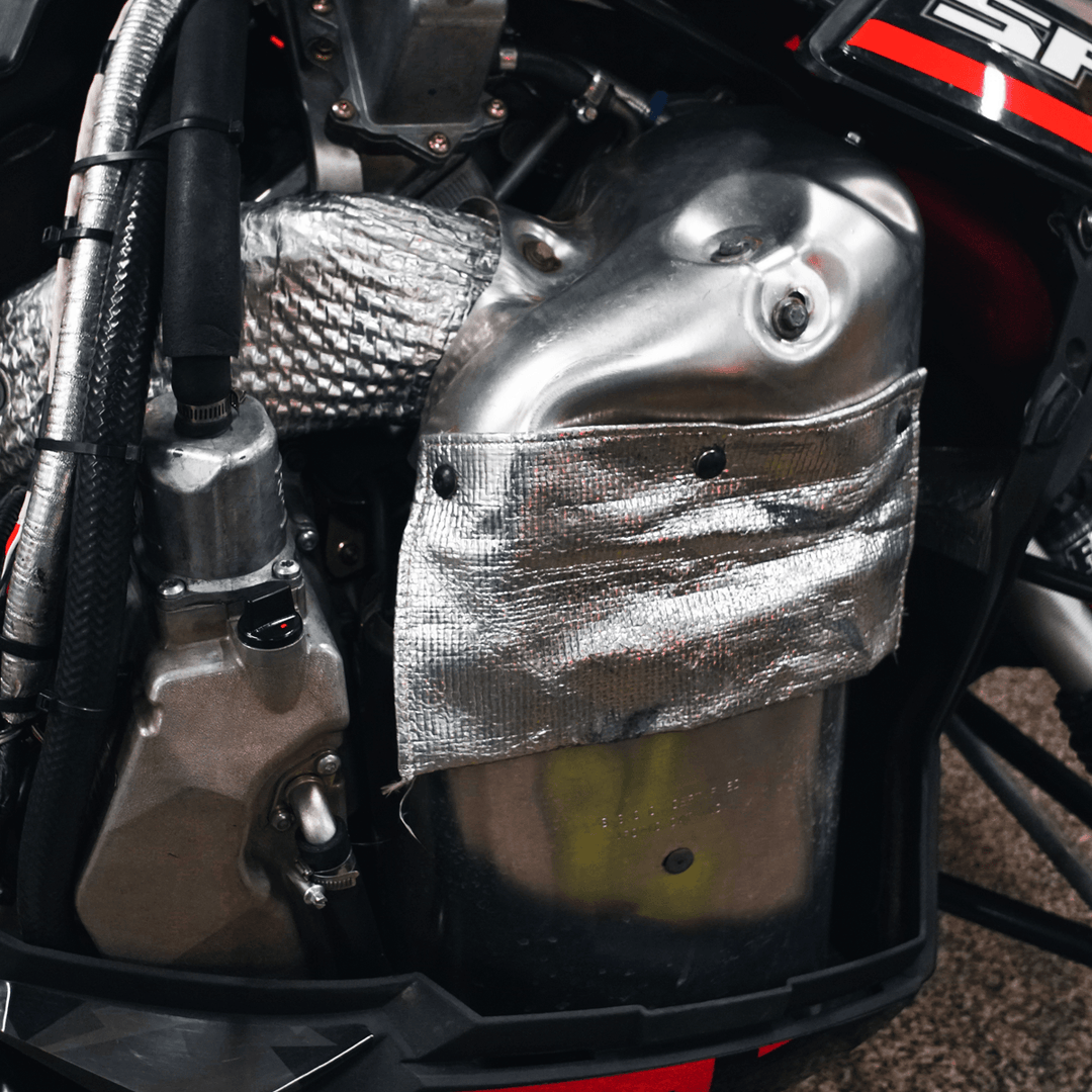 STAINLESS STEEL 2.5'' QUIET EXHAUST - 998 ENGINE - Precision EFI