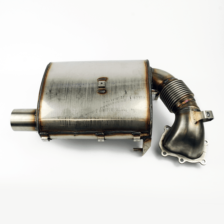 STAINLESS STEEL 2.5'' QUIET EXHAUST - 998 ENGINE - Precision EFI