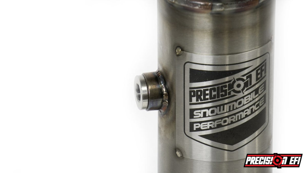 STAINLESS STEEL EXHAUST STRAIGHT PIPE - 998T - Precision EFI