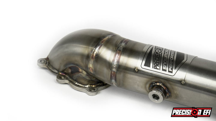 STAINLESS STEEL EXHAUST STRAIGHT PIPE - 998T - Precision EFI