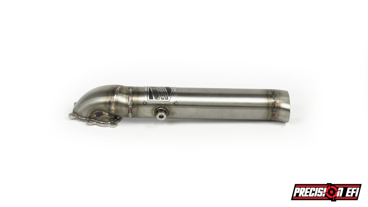 STAINLESS STEEL EXHAUST STRAIGHT PIPE - 998T - Precision EFI